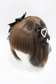 画像1: Lovely Tency / 眞白ありすコラボ/クリップセット  ブラック H-25-04-29-003-0-AC-NS-ZH (1)