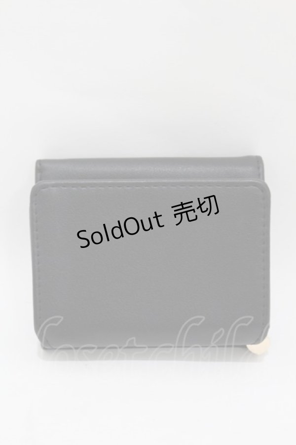 画像2: m petit by misako / サンリオキャラクターズコラボ クロミ ウォレット  ブラック H-25-04-29-029-LO-ZA-NS-ZH (2)