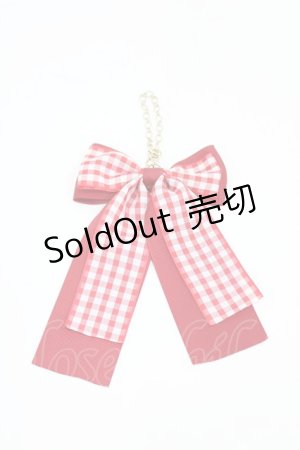 画像: ｍ petit by misako / AMチェックBGC  レッド H-25-04-29-035-0-ZA-NS-ZH