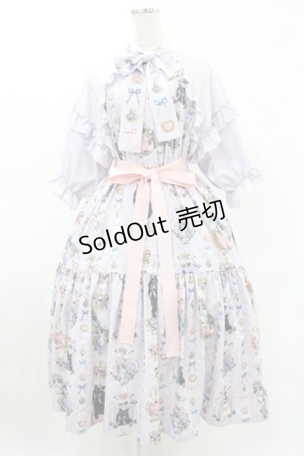 画像1: Royal Princess Alice / Royal Fluffy Catワンピース＆カチューシャセット Free ラベンダー H-25-04-29-040-LO-OP-NS-ZH (1)