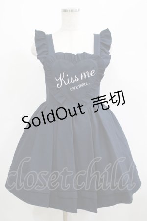 画像: Ank Rouge / Kiss meハートジャンパースカート M ネイビー H-25-05-01-027-CA-OP-NS-ZH