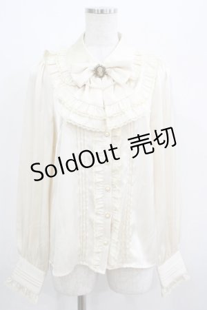 画像: Amavel / Antique Dollフリルブラウス Free アイボリー H-25-05-01-039-CA-BL-NS-ZH