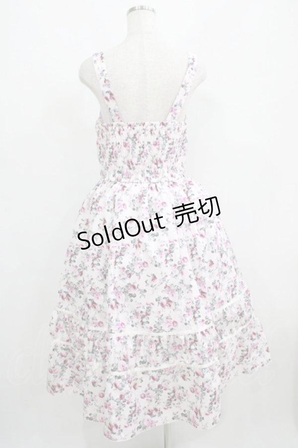 画像3: axes femme / ビッグリボン×ローズジャンパースカート【mobility限定商品】 Free ピンク H-25-05-01-004-AX-OP-NS-ZH (3)
