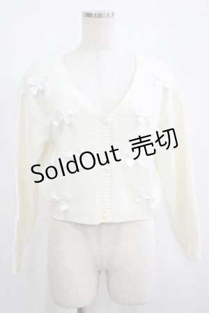画像: evelyn / メニーリボンカーデ Free オフ H-25-05-01-051-LO-TO-NS-ZH
