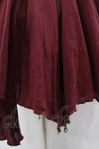 画像5: ATELIER PIERROT / Decay Gauze JumperSkirt  ボルドー H-25-05-01-1038-EL-SK-KB-ZH (5)