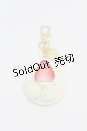 画像: Q-pot. / ホイップ＆ストロベリーマカロンバッグチャーム   H-25-05-01-1006-QP-ZA-KB-ZH