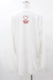 画像2: MILKBOY / DESTROY MY HEART L.S. TEE L ホワイト H-25-05-01-1045-MB-TO-KB-ZH (2)