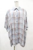 画像1: MILKBOY / CHECKED SHIRTS  サックス H-25-05-01-1047-MB-BL-KB-ZH (1)