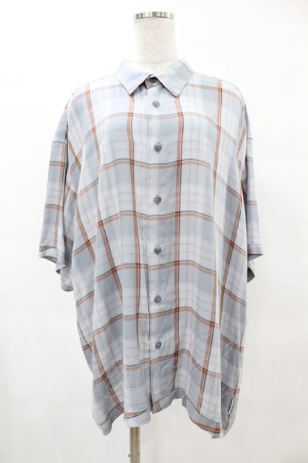 画像1: MILKBOY / CHECKED SHIRTS  サックス H-25-05-01-1047-MB-BL-KB-ZH (1)