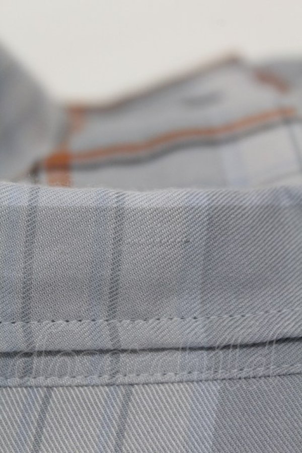 画像3: MILKBOY / CHECKED SHIRTS  サックス H-25-05-01-1047-MB-BL-KB-ZH (3)