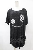 画像1: NieR Clothing / プリントチュニックワンピ F 黒 H-25-05-01-1054-PU-OP-KB-ZH (1)