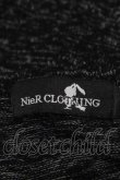 画像3: NieR Clothing / プリントチュニックワンピ F 黒 H-25-05-01-1054-PU-OP-KB-ZH (3)