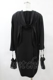 画像2: NieR Clothing / うさ耳ロゴパーカー F 黒 H-25-05-01-1056-PU-TO-KB-ZH (2)