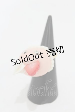 画像: Q-pot. / ホイップちゃんリング  ピンク H-25-05-01-1009-QP-AC-KB-ZH