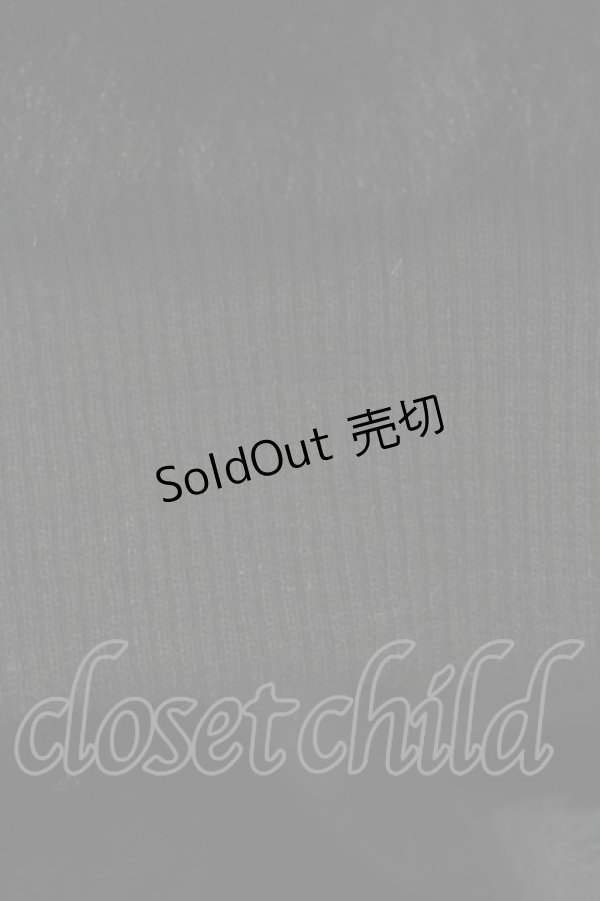 画像3: NieR Clothing / 超ふわもこ2WAY OFF-SHOULDER TWO-TONE OUTER F 黒×白 H-25-05-01-1060-PU-CO-KB-ZT-C033 (3)