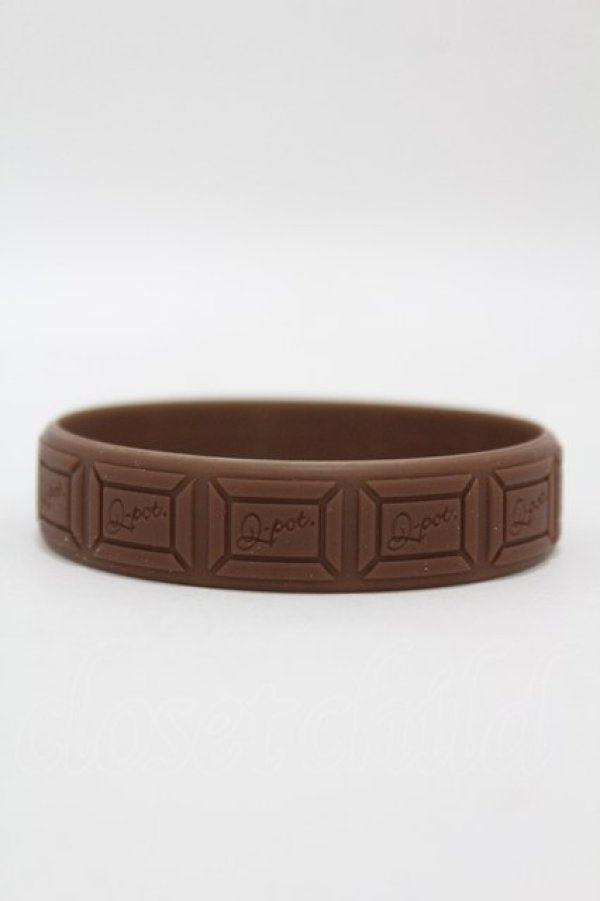 画像1: Q-pot. / Peace Chocolate Band   H-25-05-01-1016-QP-AC-KB-ZH (1)