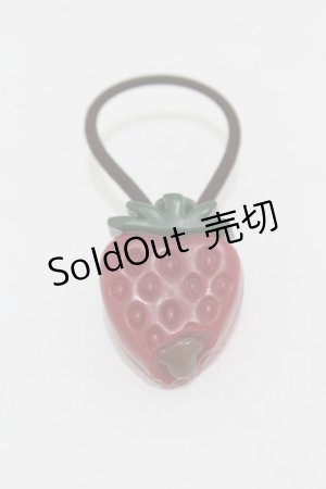 画像: Q-pot. / ストロベリーガナッシュヘアゴム   H-25-05-01-1003-QP-AC-KB-ZH