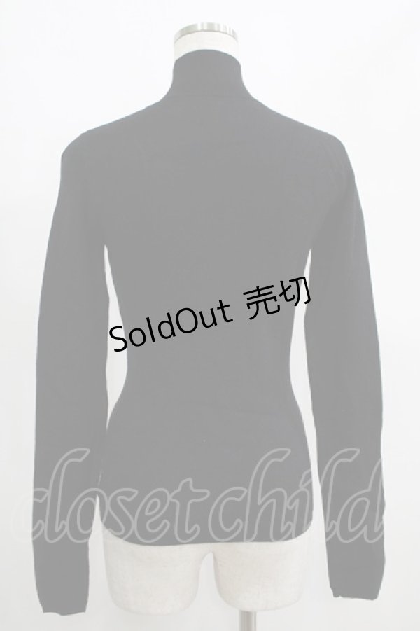 画像3: Melt the lady / ハイネックニット Free ブラック H-25-05-01-057-PU-TO-NS-ZH (3)