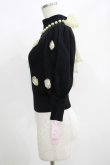 画像2: Swankiss / DR flower summer knit Free ブラック H-25-05-01-059-CA-TO-NS-ZH (2)