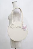 画像1: m petit by misako / AMサークルリボントートバッグ  オフ H-25-05-01-066-LO-BG-NS-ZH (1)
