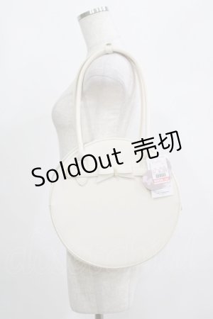 画像: m petit by misako / AMサークルリボントートバッグ  オフ H-25-05-01-066-LO-BG-NS-ZH