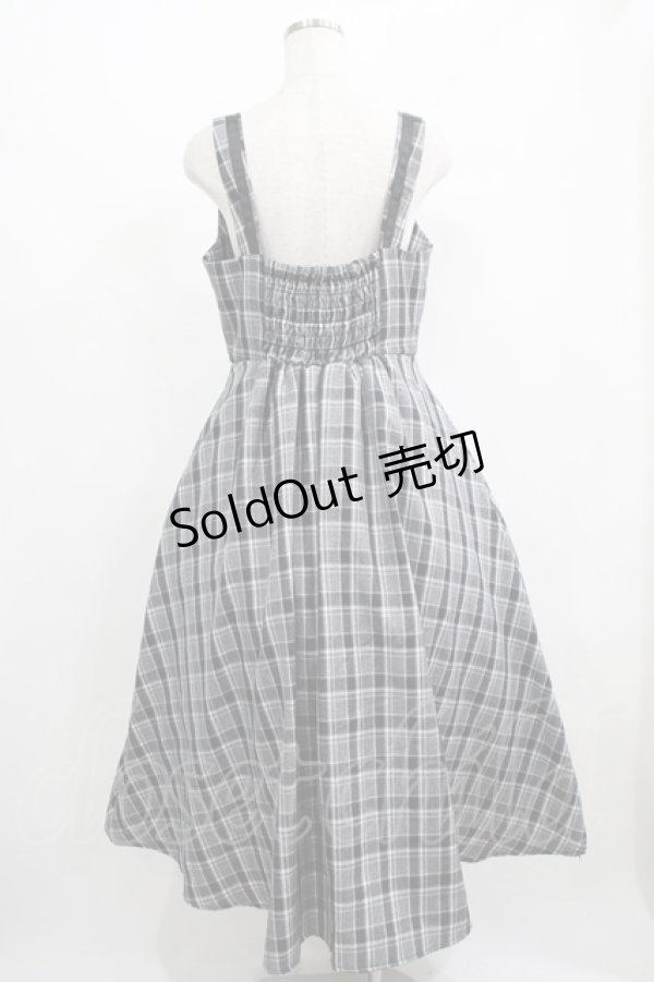 画像3: m petit by misako / AMCHKスクエアネックジャンパースカート L ブラック H-25-05-01-009-LO-OP-NS-ZH (3)