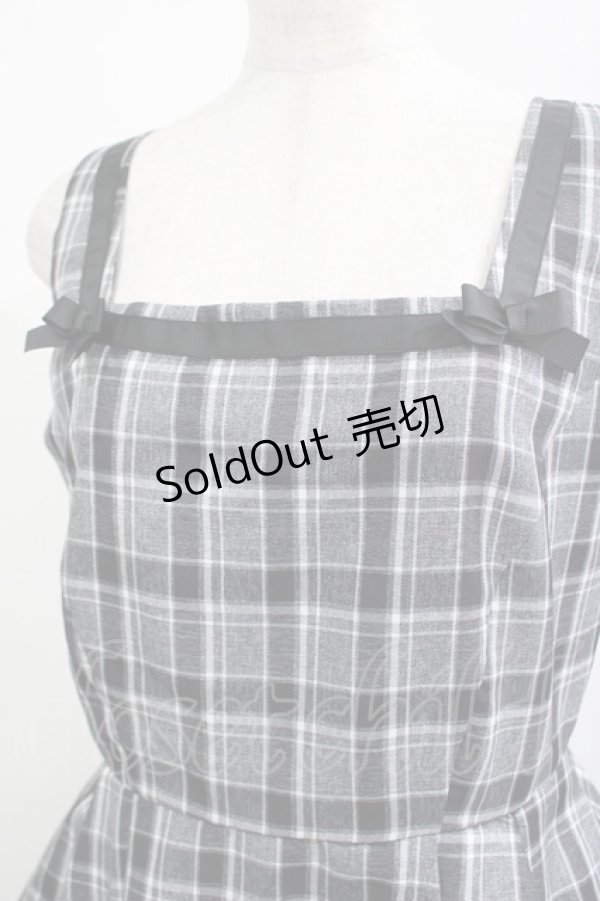 画像4: m petit by misako / AMCHKスクエアネックジャンパースカート L ブラック H-25-05-01-009-LO-OP-NS-ZH (4)