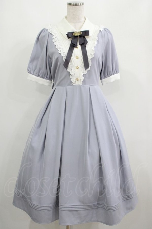 画像1: Amavel / Mademoiselle Charmeワンピース Free サックス H-25-05-01-011-CA-OP-NS-ZH (1)