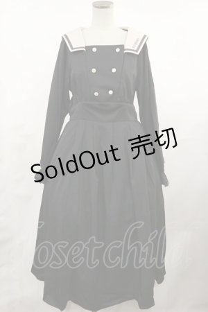 画像: m petit by misako / サンリオキャラクターズコラボ クロミセーラーワンピース L ブラック H-25-05-02-1009-LO-OP-NS-ZH