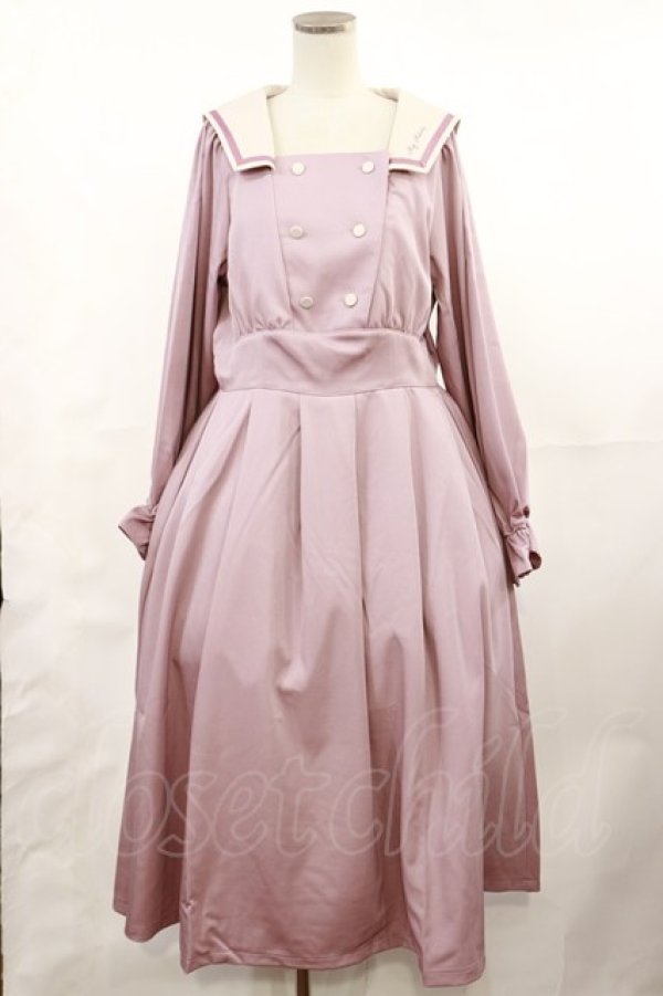 画像1: m petit by misako / サンリオキャラクターズコラボ マイメロディセーラーワンピース L ピンク H-25-05-02-1010-LO-OP-NS-ZH (1)