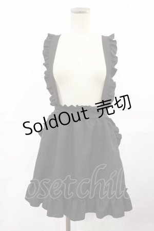 画像: DearMyLove / 選べる形フリルスカート M 膝上フレア/ブラック H-25-05-02-1021-EL-SK-NS-ZH