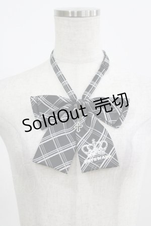 画像: PUTUMAYO / リボンタイ  黒チェック H-25-05-02-068-PT-ZA-KB-ZH