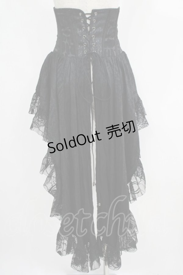 画像3: Qutie Frash / 2020黒鳥-KOKUCYOU-コルセット  黒 H-25-05-02-020-QU-ZA-KB-ZH (3)