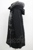 画像2: SEX POT ReVeNGe / HIGH NECK HOOD BLACK ROCKコート M 黒 H-25-05-02-025-SP-CO-KB-ZH (2)
