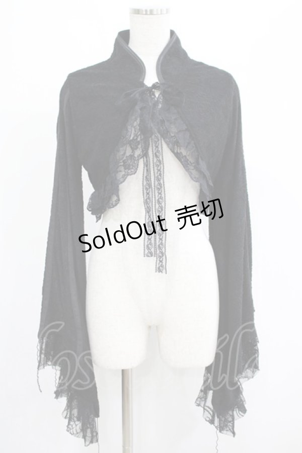 画像1: Qutie Frash / 2020黒鳥-KOKUCYOU-ボレロ  黒 H-25-05-02-028-QU-TO-KB-ZH (1)
