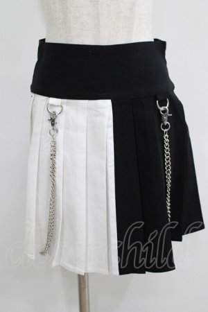 画像: KILL STAR / Hels Harlequin Mini Skirt XS 黒×白 H-25-05-03-1037-SL-SK-KB-ZH