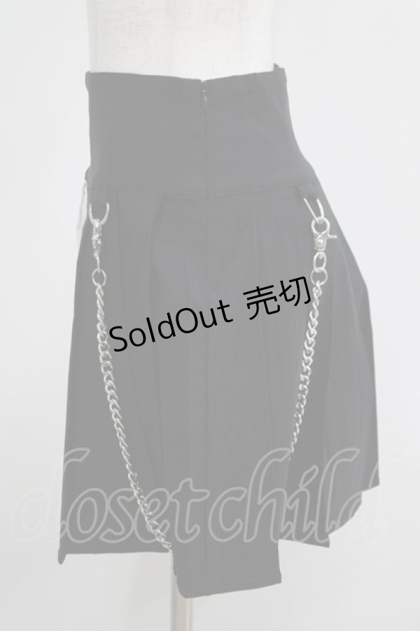 画像2: KILL STAR / Hels Harlequin Mini Skirt XS 黒×白 H-25-05-03-1037-SL-SK-KB-ZI (2)