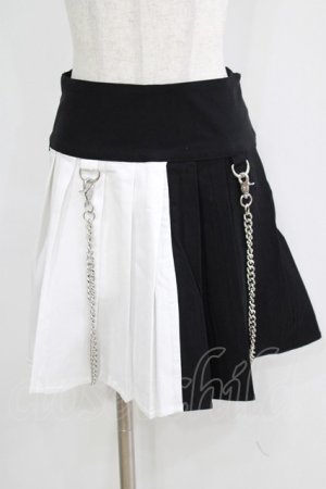 画像: KILL STAR / Hels Harlequin Mini Skirt XS 黒×白 H-25-05-03-1039-SL-SK-KB-ZH