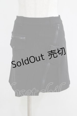 画像: KILL STAR / Keyla Mini Skirt XS ブラック H-25-05-03-1040-SL-SK-KB-OS