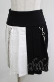 画像1: KILL STAR / Hels Harlequin Mini Skirt XS 黒×白 H-25-05-03-1041-SL-SK-KB-ZH (1)