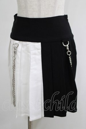 画像: KILL STAR / Hels Harlequin Mini Skirt XS 黒×白 H-25-05-03-1041-SL-SK-KB-ZH