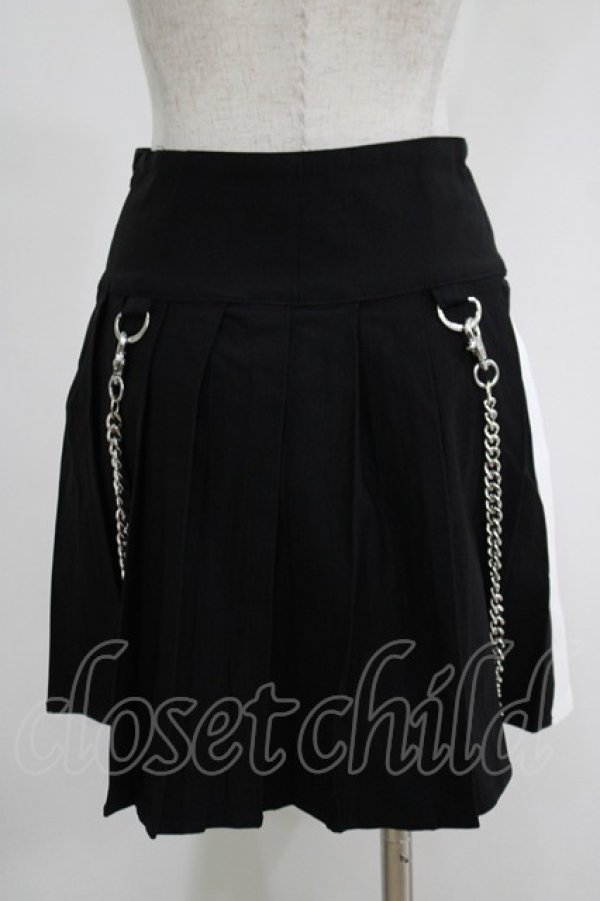 画像3: KILL STAR / Hels Harlequin Mini Skirt XS 黒×白 H-25-05-03-1041-SL-SK-KB-ZH (3)