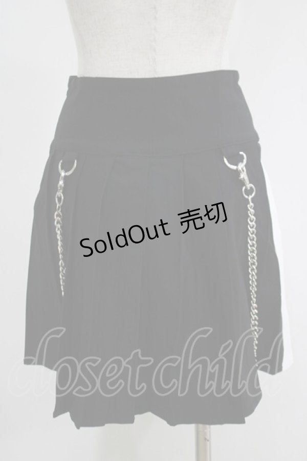 画像3: KILL STAR / Hels Harlequin Mini Skirt XS 黒×白 H-25-05-03-1041-SL-SK-KB-ZH (3)