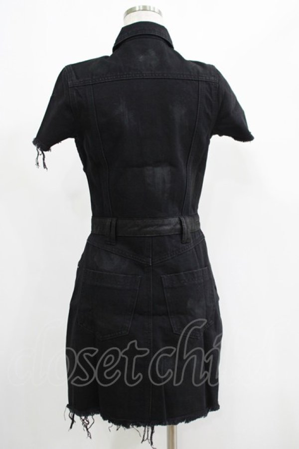 画像3: KILL STAR / Ree-Vival Denim Dress XS ブラック H-25-05-03-1004-SL-OP-KB-ZH (3)