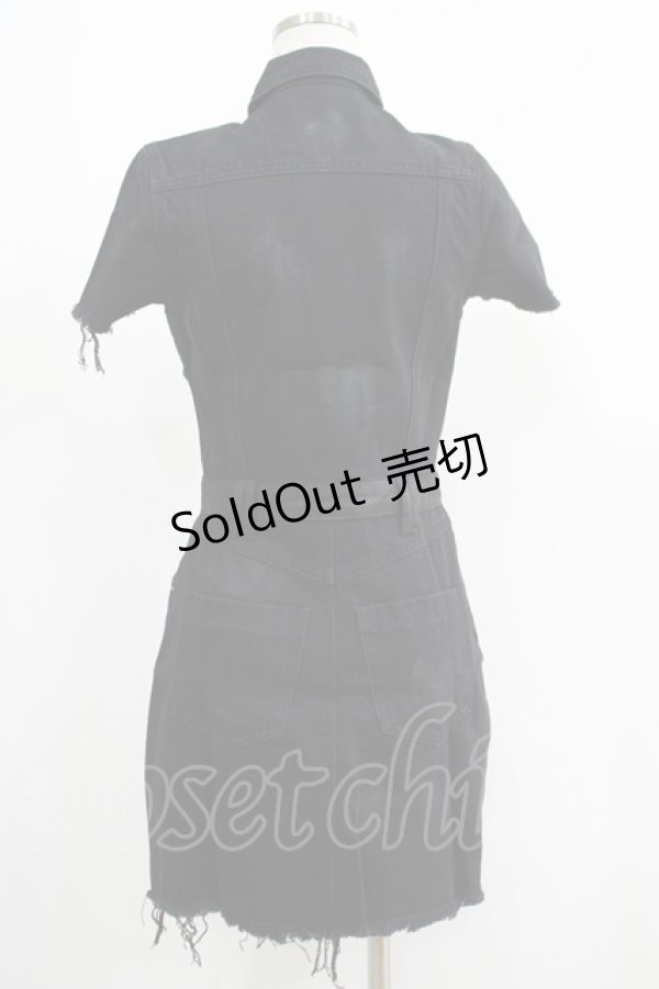 画像3: KILL STAR / Ree-Vival Denim Dress XS ブラック H-25-05-03-1004-SL-OP-KB-ZH (3)