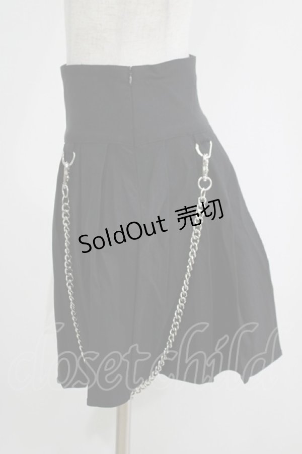 画像2: KILL STAR / Hels Harlequin Mini Skirt XS 黒×白 H-25-05-03-1042-SL-SK-KB-ZH (2)