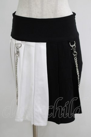 画像: KILL STAR / Hels Harlequin Mini Skirt M 黒×白 H-25-05-03-1044-SL-SK-KB-ZH