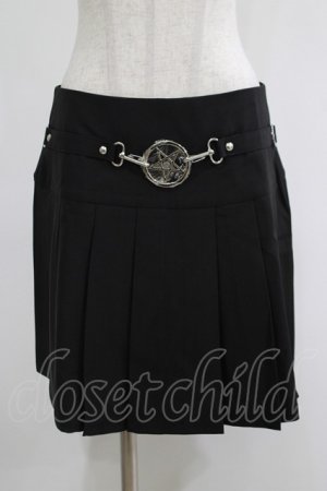 画像: KILL STAR / Scary Pleated Skirt M ブラック H-25-05-03-1045-SL-SK-KB-ZH