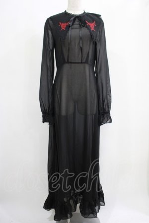 画像: KILL STAR / Miss Thumberina Maxi Dress XS ブラック H-25-05-03-1005-SL-OP-KB-OS