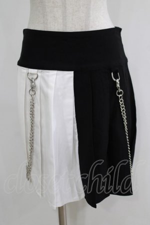 画像: KILL STAR / Hels Harlequin Mini Skirt M 黒×白 H-25-05-03-1046-SL-SK-KB-ZH